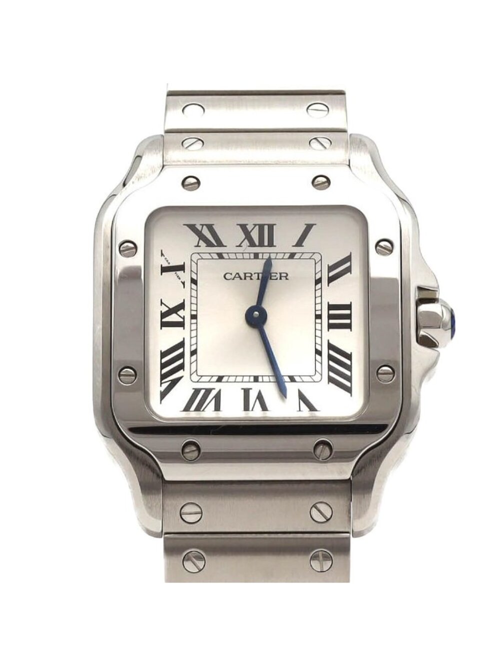 Cartier Santos de Cartier SM Wssa SS Quartz Watch